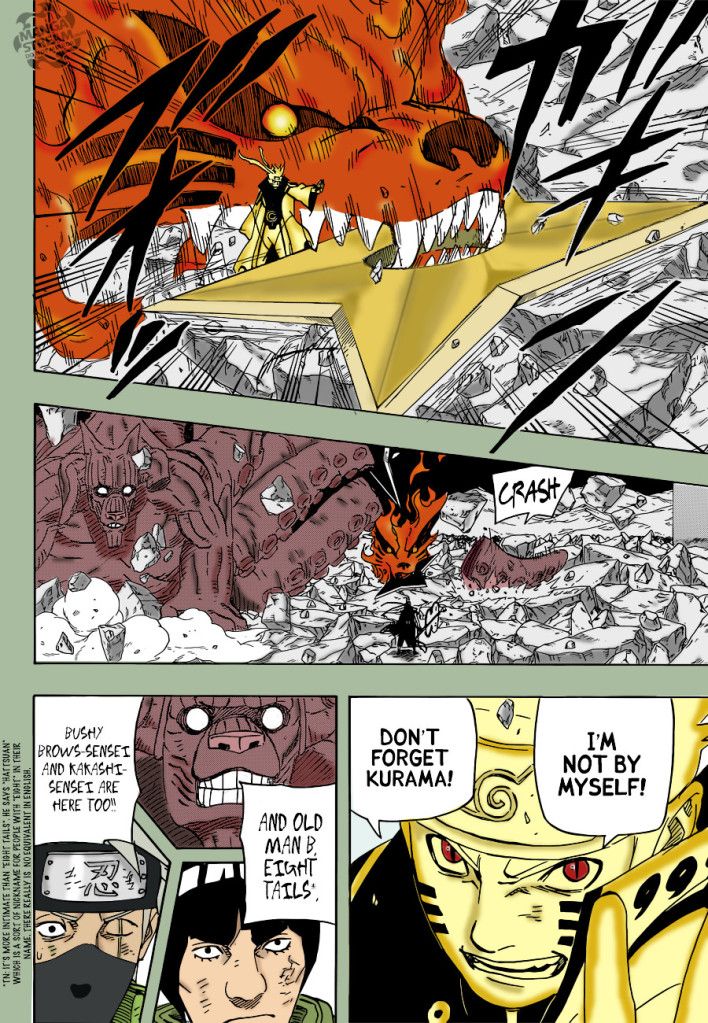 Naruto Manga 598 Colored